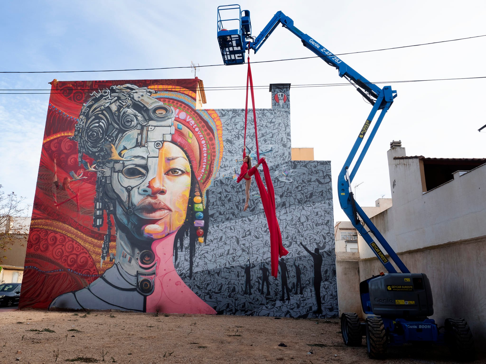 Mural nominado al título Mejor Grafiti del Mundo