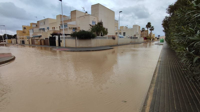 Inundaciones en El Mojón este fin de semana