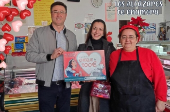 La Concejalía de Comercio del Ayuntamiento de Los Alcázares junto a los comerciantes y hosteleros del municipio han comenzado la campaña ´Los Alcázares te enamora´ con motivo del Día de San Valentín.