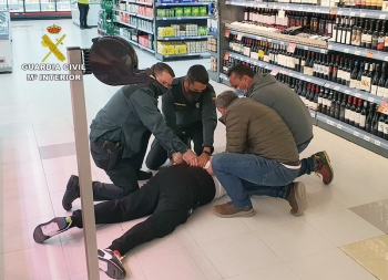 Detenido en un supermercado de Cabo de Palos