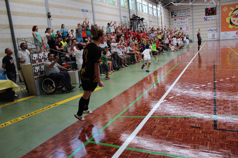 Ultimo partido de liga del Jimbee Roldán