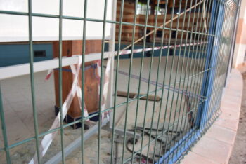 Piscina cubierta de Los Alcázares, cerrada tras las riadas
