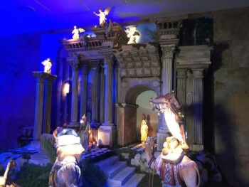 El Belén de la Marquesa, en el vestíbulo del Consistorio de San Javier