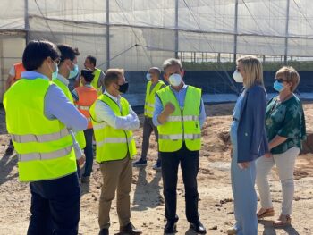 Los responsables regionales y locales visitaron las obras de arreglo de las vías secundarias