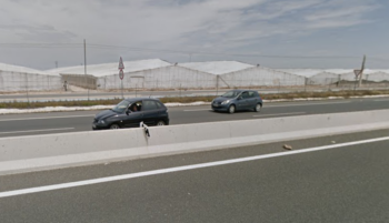 La autovía RM-1 en su primer tramo de San Javier