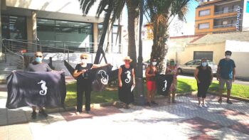 Manifestantes por la regeneración del Mar Menor