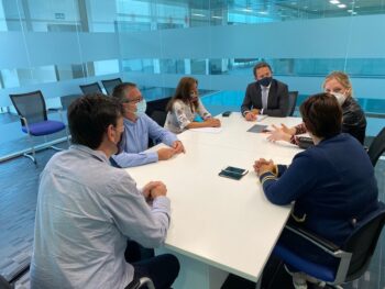 Reunión con los empresarios para exponer las líneas de ayuda antiCovid