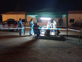 Punto móvil de Covid en Torre Pacheco