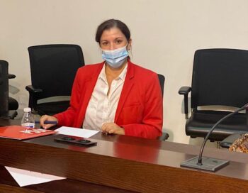 Laura Gil, portavoz socialista en San Javier