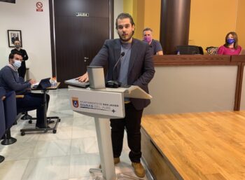 El concejal del PSOE Iván Zambudio