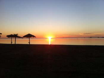 Amanecer en el Mar Menor