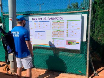 Los aficionados al tenis de San Javier tienen una cita los próximos 25 y 26 de septiembre de 2021