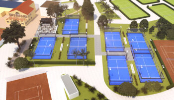 Imagen del proyecto para crear nuevas pistas de pádel en La Manga Club