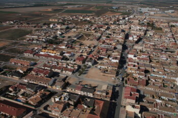 Vista aérea de Roldán (Torre Pacheco)