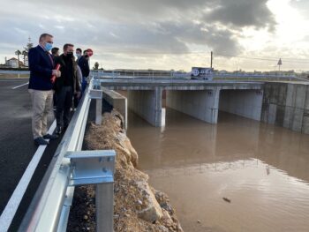 Puente de la avenida de Balsicas, en Torre Pacheco