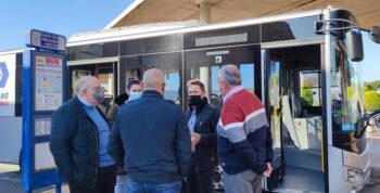 Presentación de la línea de autobús de Torre Pacheco