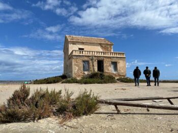 Encañizada del Ventorrillo, en el Mar Menor