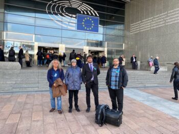 Visita de Anse y Pacto por el Mar Menor a Bruselas