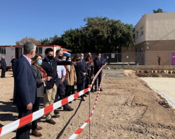 Obras recién iniciadas del centro de FP en San Javier