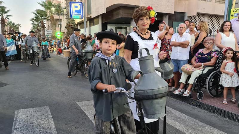 Los antiguos lecheros regresaron al Bando de la Huerta