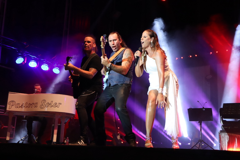 Pastora Soler en San Pedro del Pinatar