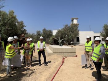 Inicio de la remodelación del centro de visitantes Las Salinas