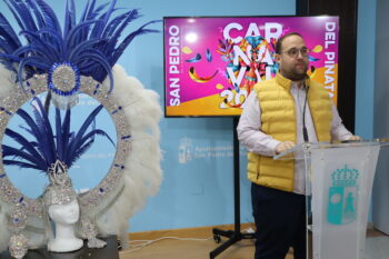 El concejal de Festejos, Javier Castejón