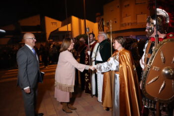 Acto de la pedida de calles para procesionar en San Pedro del Pinatar