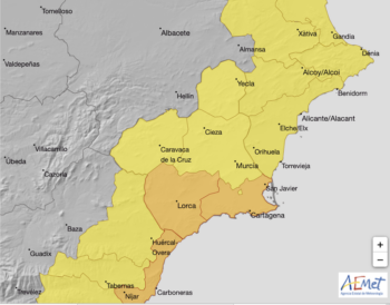 Alerta naranja para el martes, 23 de mayo de 2023