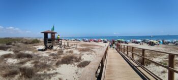 Playa de la Torre Derribada en San Pedro del Pinatar
