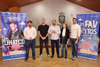 Presentación del festival Los Favoritos en Los Alcázares