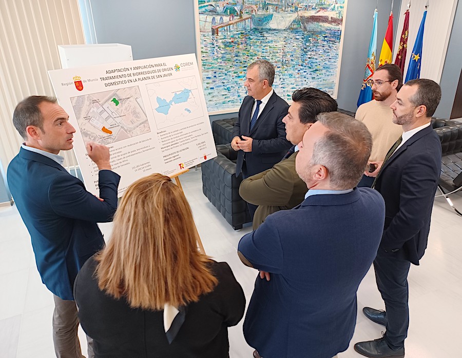 Presentación del proyecto de la planta de residuos en San Javier