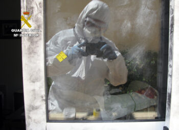 Detención y recogida de pruebas de la operación Civeta