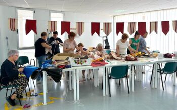 Taller de ambientación festiva de los trinitarios y berberiscos de Torre Pacheco