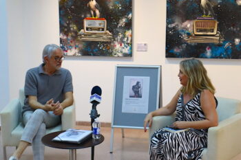 El escritor Miguel Ángel Díaz Pintado