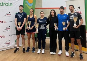 Cristina con todos los premiados