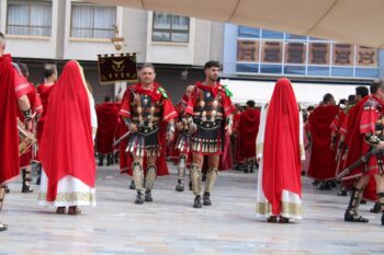El Tercio Romano, presente en los desfiles pinatarenses El Tercio Romano, presente en los desfiles pinatarenses