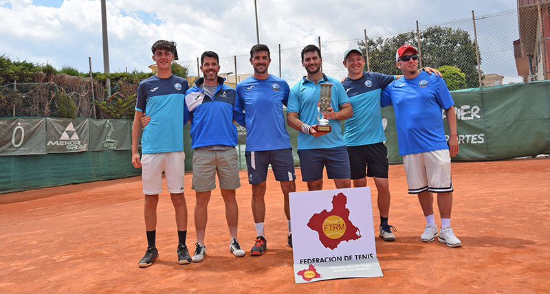 El Club de Tenis San Javier asciende a primera división del tenis regional