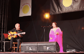 Estrella Morente, en julio de 2024 en San Pedro del Pinatar