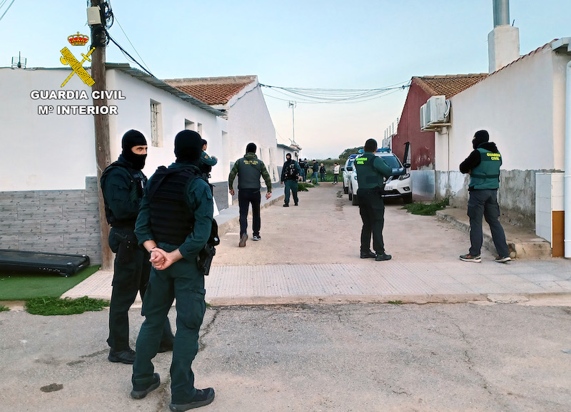 Redada en Los Pozuelos