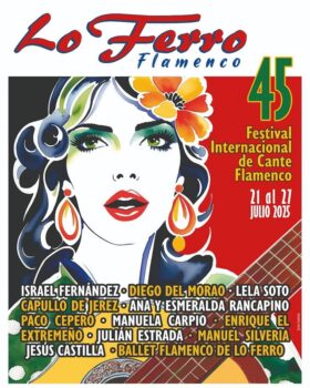 Cartel de la 45 edición del Festival de Flamenco de Lo Ferro Cartel 45 edición Festival de Flamenco de Lo Ferro