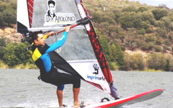 Alex López campeón de España de Winsurf Slalom