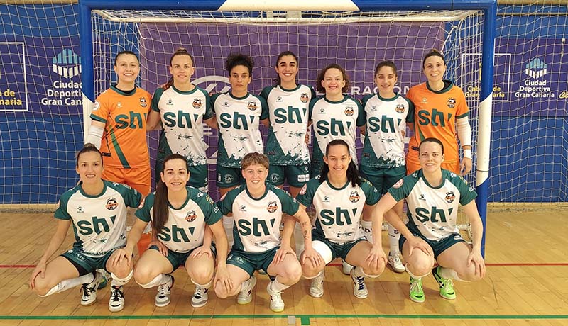 El STV Roldán consiguió una contundente victoria frente al Teldeportivo caanario