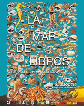 Cartel de La Mar de Libros de este año, obra de Oliver Dorotskar