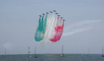 La Frecce tricolori italiana