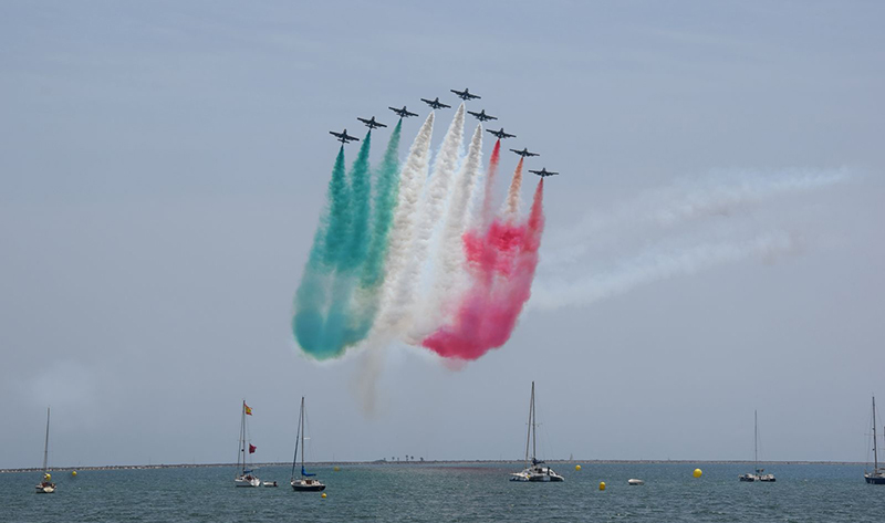 La Frecce tricolori italiana