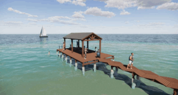 Así será el balneario Viudes después de la reconstrucción