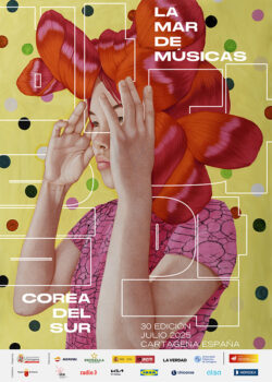 Cartel del festival ´La Mar de Músicas´2025 de Cartagena Cartel de ´La Mar de Músicas´2025