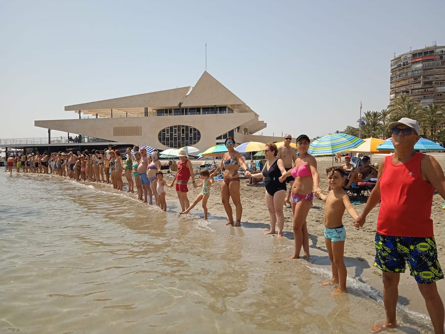 Abrazo al Mar Menor desde La Ribera