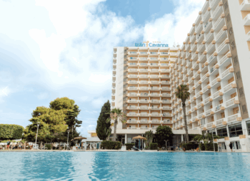 Vista del hotel Cavanna